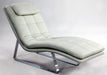 CORVETTE Contemporary Lounge Chair w/ Chrome Legs image