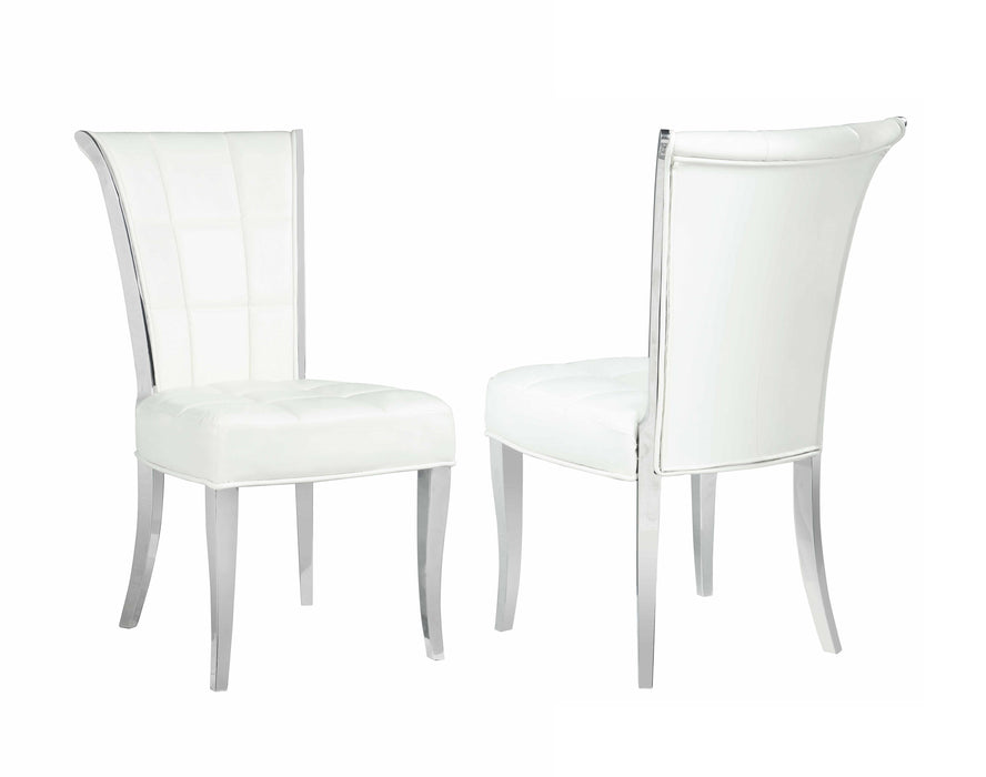 IRIS Contemporary Tufted Side Chair