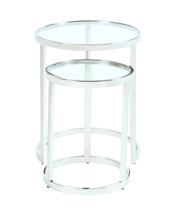 5509 Contemporary 2-In-1 Nesting Lamp Table Set