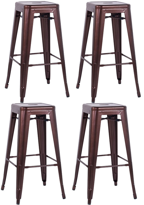 8015 Galvanized Steel Bar Stool