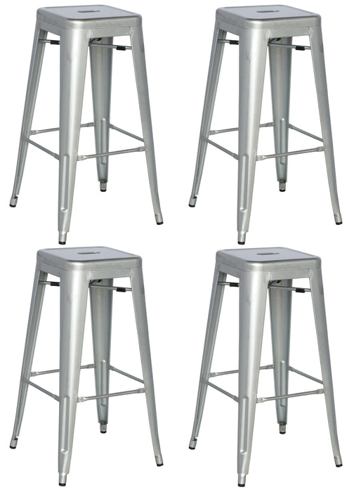 8015 Galvanized Steel Bar Stool