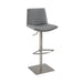 0572 Ribbed Back and Seat Pneumatic-Adjustable Stool-YULISSA HOME FURNISHINGS LLC