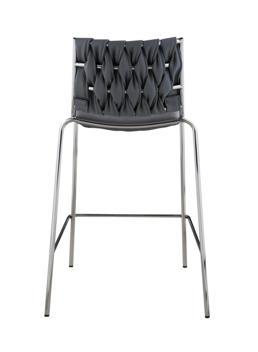 TAYLOR Contemporary Stackable Counter Stool w/ Weave Back