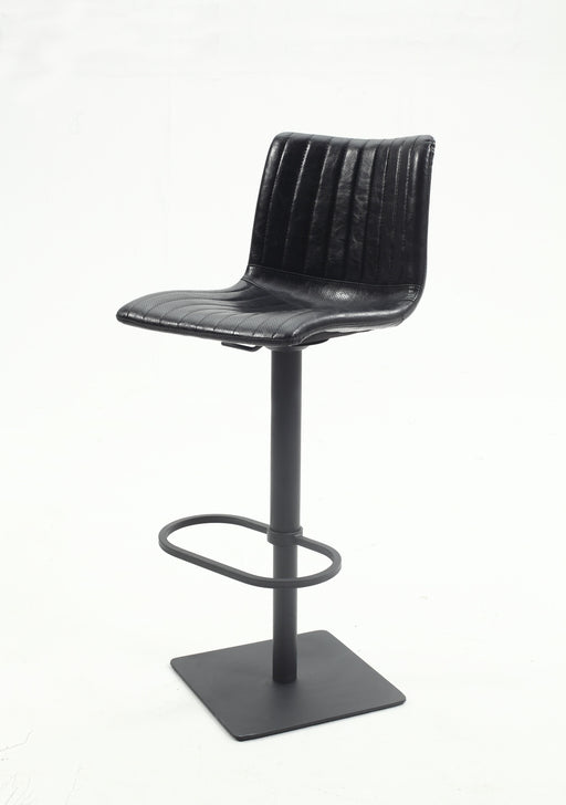 0879 Black Vintage-Style Pneumatic-Adjustable Stool image