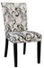 MISTY Modern Wide Design Straight Back Parson Side Chair image