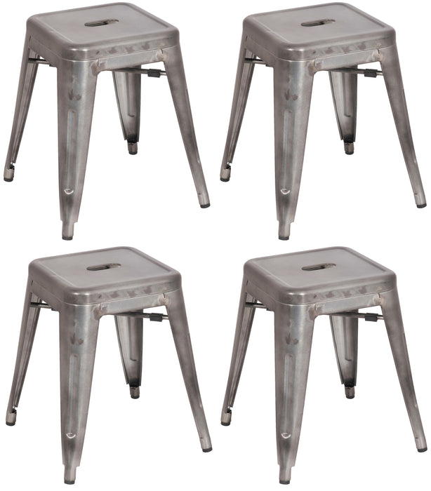 8018 Galvanized Steel Side Chair