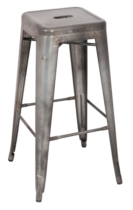 8015 Galvanized Steel Bar Stool