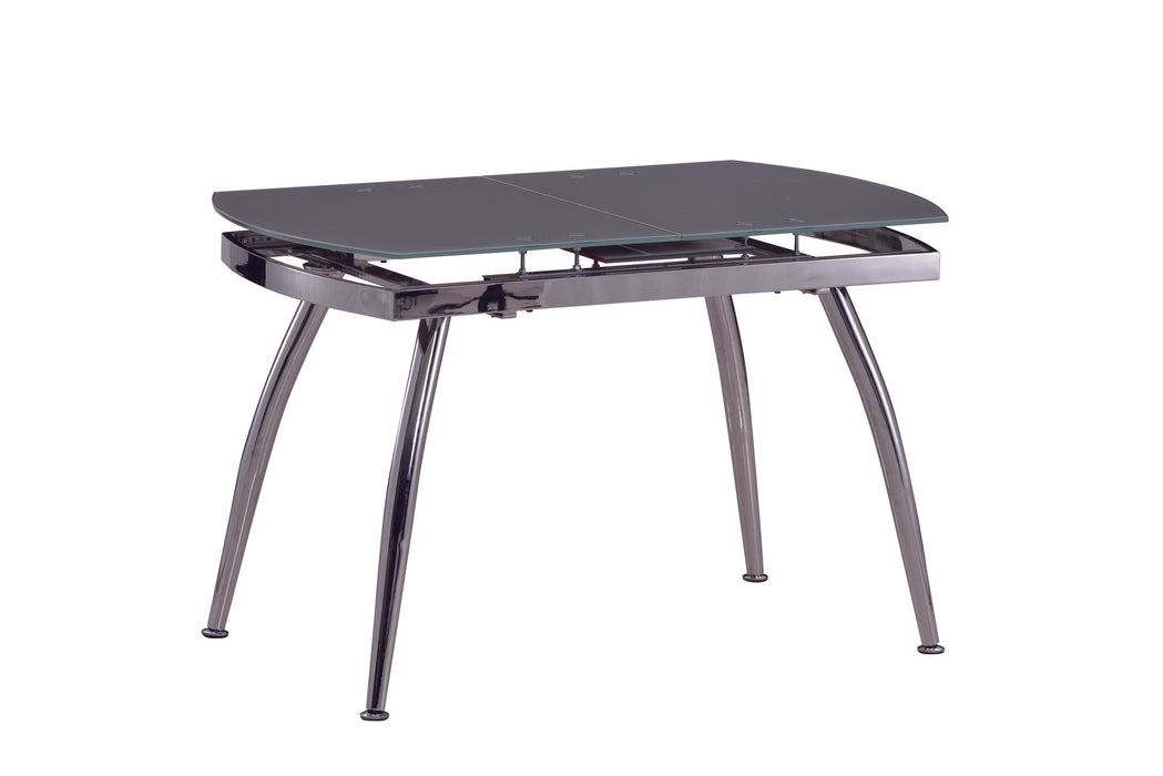 LUNA Contemporary Extendable Glass Dining Table