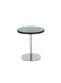 8176 Contemporary Dual Round Top Motion Lamp Table w/ Glass & Solid Wood image