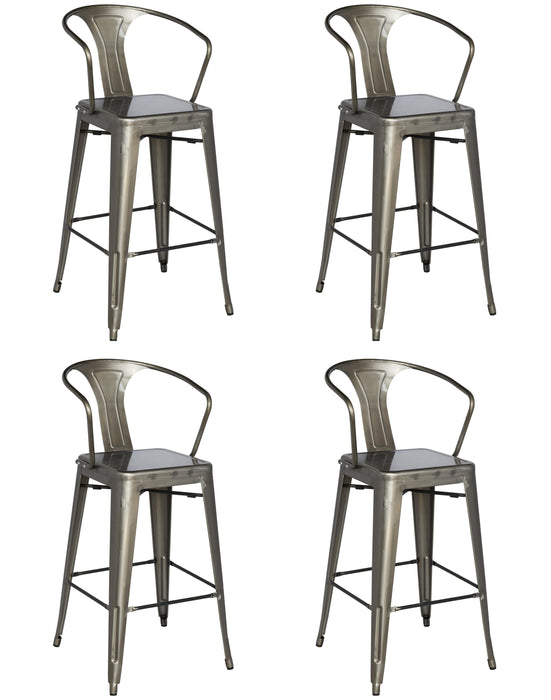 8020 Galvanized Steel Bar Stool