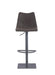 0831 Curved Back Pneumatic-Adjustable Stool w/ Diamond Stitched Seat-YULISSA HOME FURNISHINGS LLC