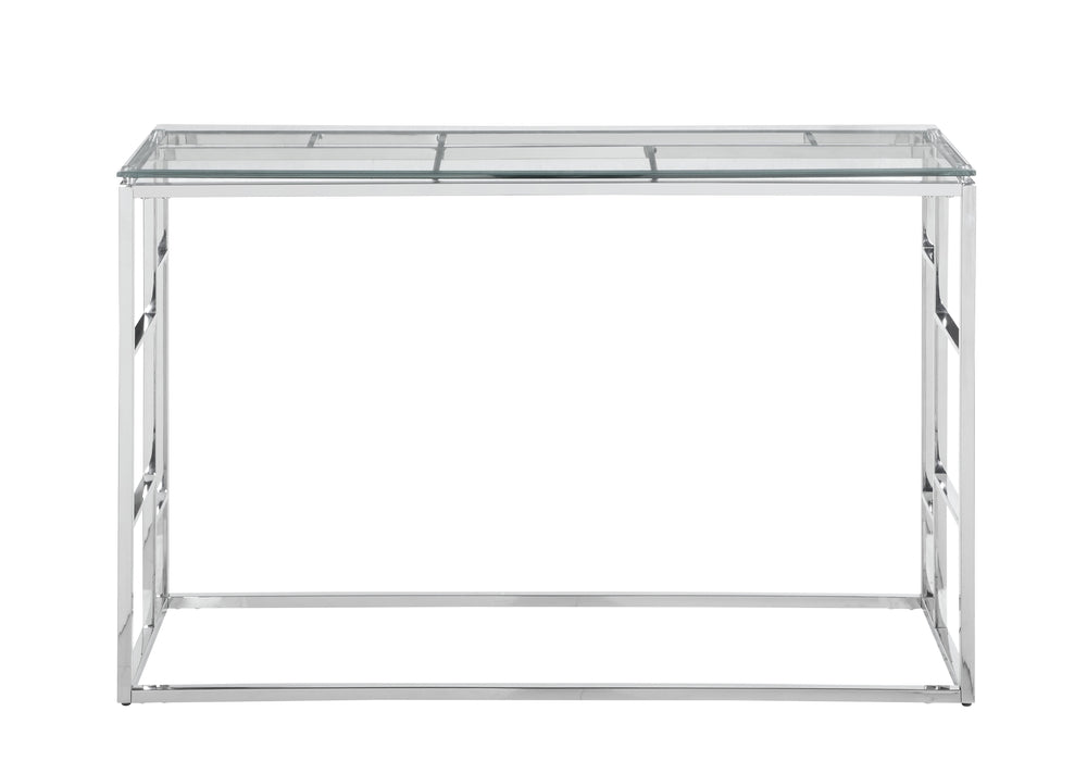 5073-OCC 15"x 47" Glass Top w/ Ladder Style Frame