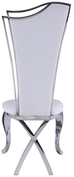 NADIA Contemporary Tall-Back Upholstered Side Chair