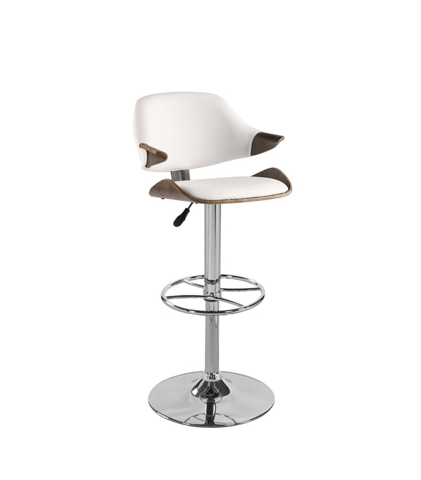 1320 Curved Back Pneumatic-Adjustable Stool