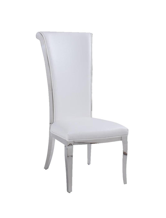 JOY Contemporary Tall Roll Back Side Chair