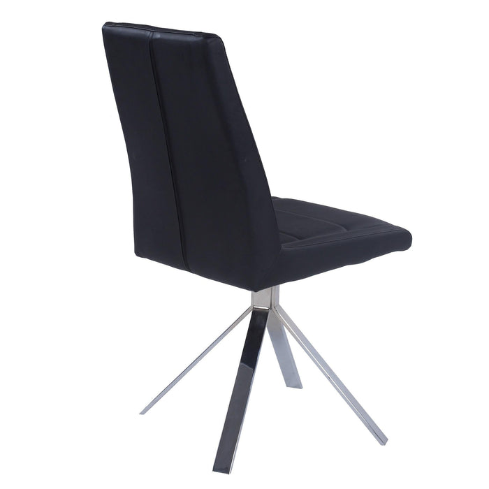 DANA-SC Contemporary Upholstered Swivel Side Chair