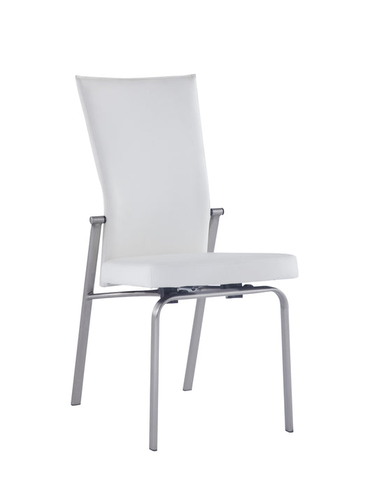 MOLLY Contemporary Motion-Back Side Chair w/ Chrome Frame