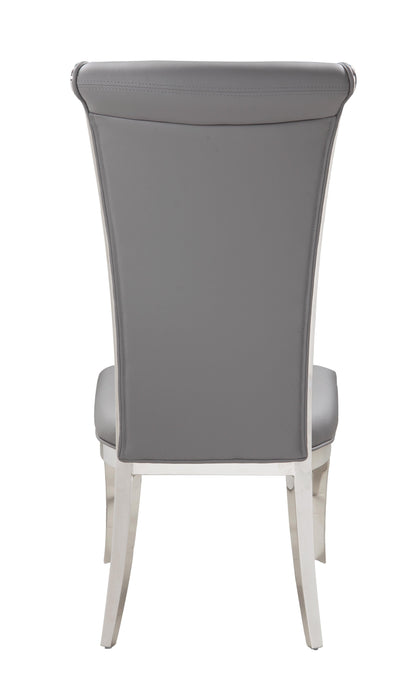 JOY Contemporary Tall Roll Back Side Chair