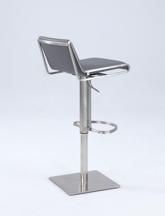 0896 Slanted Backrest Contemporary Pneumatic-Adjustable Stool