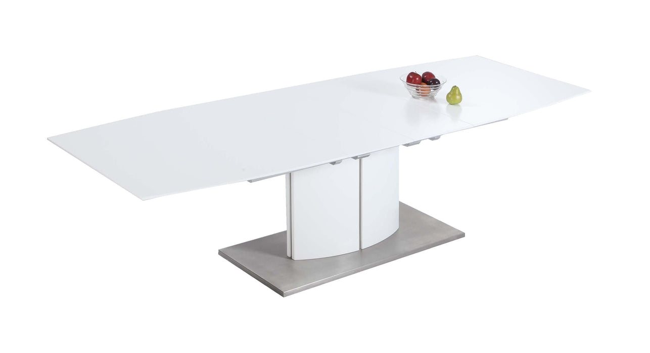 ELIZABETH Contemporary Dining Table w/ Self-Storing Extension