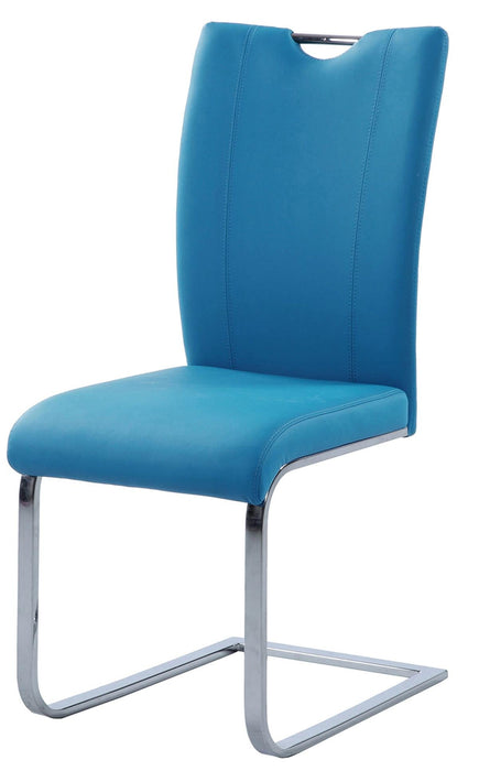 MELISSA Contemporary Handle-Back Cantilever Side Chair