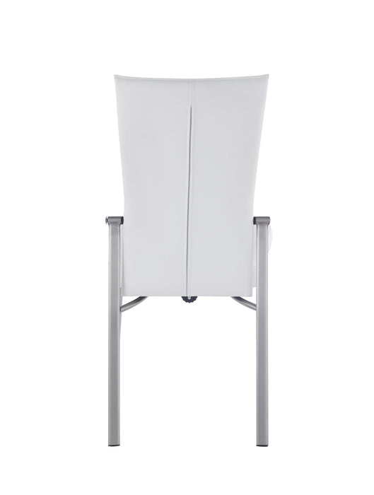 MOLLY Contemporary Motion-Back Side Chair w/ Chrome Frame