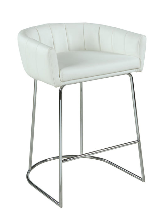 DENISE Contemporary Channel Back Counter Stool