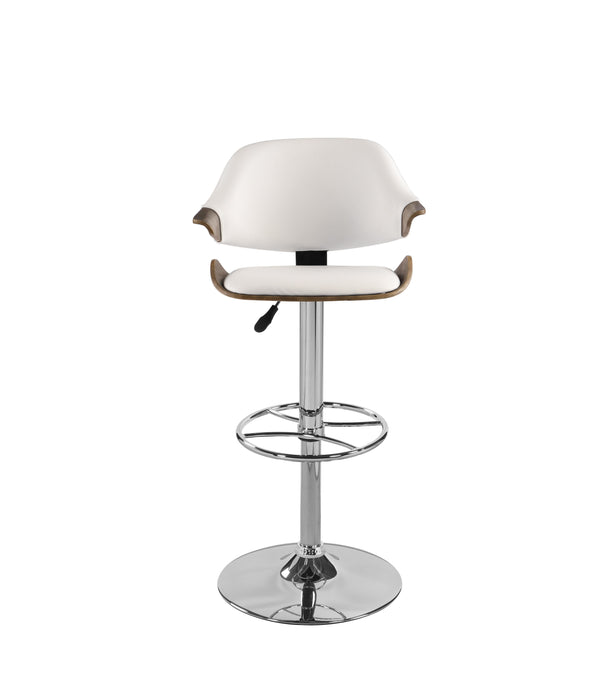 1320 Curved Back Pneumatic-Adjustable Stool