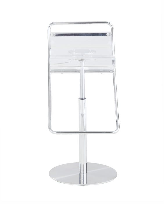 4080-AS Acrylic Pneumatic Adjustable-height Stool