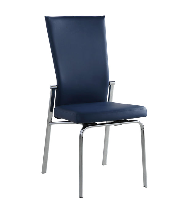 MOLLY Contemporary Motion-Back Side Chair w/ Chrome Frame