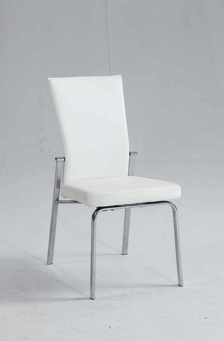 MOLLY Contemporary Motion-Back Side Chair w/ Chrome Frame