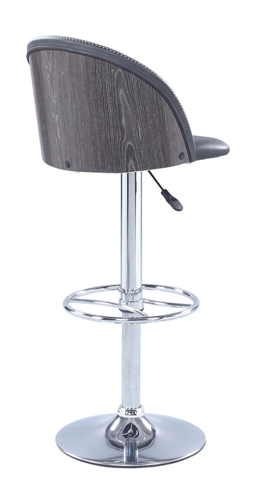 1313 Rounded Back Pneumatic-Adjustable Stool