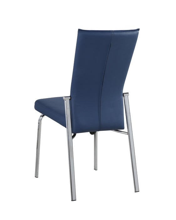 MOLLY Contemporary Motion-Back Side Chair w/ Chrome Frame