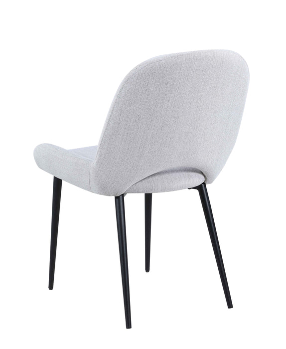 MARJORIE Contemporary Side Chair w/ Bucket Seat