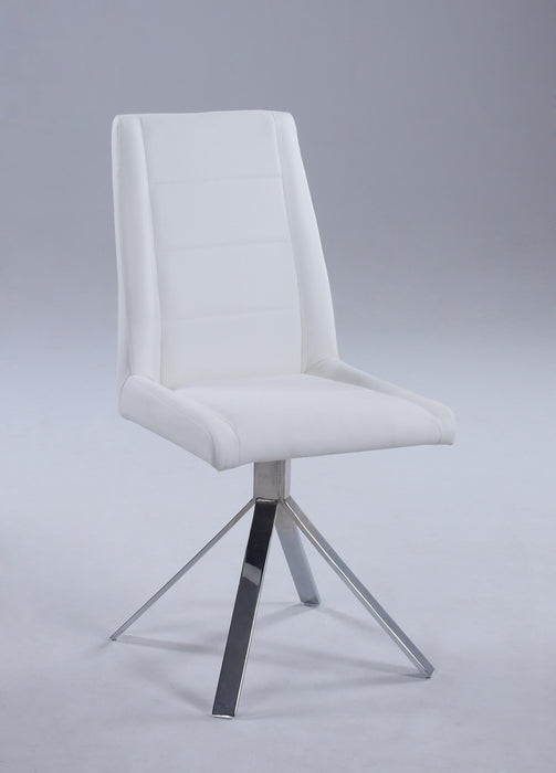 DANA-SC Contemporary Upholstered Swivel Side Chair