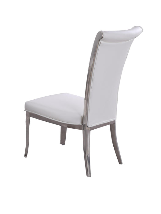 JOY Contemporary Tall Roll Back Side Chair