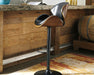 Bellatier Adjustable Height Bar Stool - Yulissa Home Furnishings (NJ)