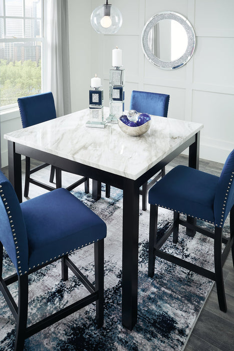 Cranderlyn Counter Height Dining Table and Bar Stools (Set of 5) - Yulissa Home Furnishings (NJ)