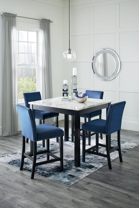 Cranderlyn Counter Height Dining Table and Bar Stools (Set of 5) - Yulissa Home Furnishings (NJ)