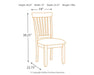 Berringer Dining Chair Set - Yulissa Home Furnishings (NJ)