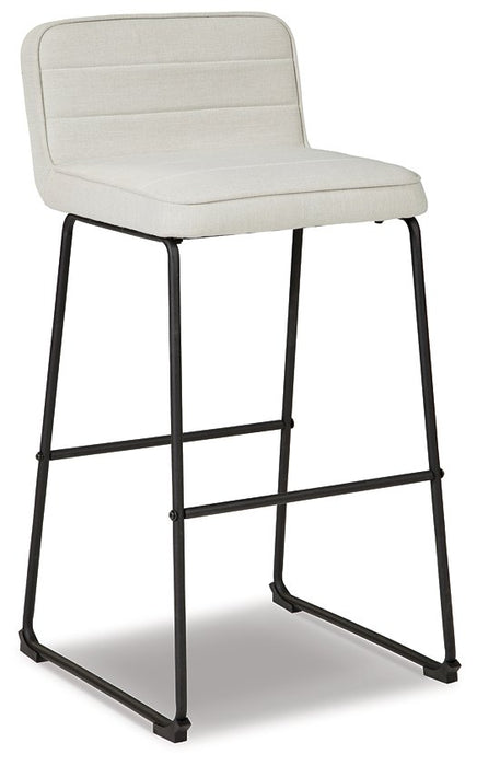 Nerison Bar Height Bar Stool - Yulissa Home Furnishings (NJ)