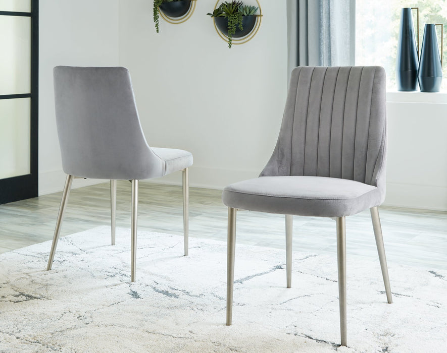 Barchoni Dining Chair - Yulissa Home Furnishings (NJ)