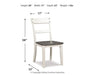 Nelling Dining Chair - Yulissa Home Furnishings (NJ)