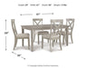 Parellen Dining Room Set - Yulissa Home Furnishings (NJ)