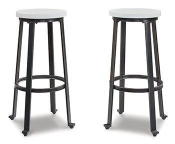 Challiman Bar Height Stool - Yulissa Home Furnishings (NJ)