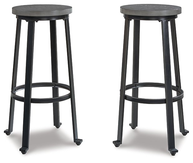 Challiman Bar Height Stool - Yulissa Home Furnishings (NJ)