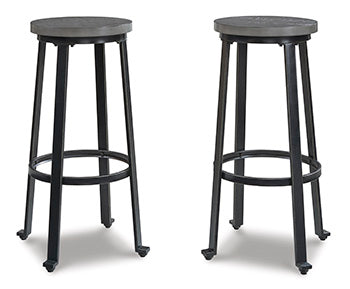 Challiman Bar Height Stool - Yulissa Home Furnishings (NJ)