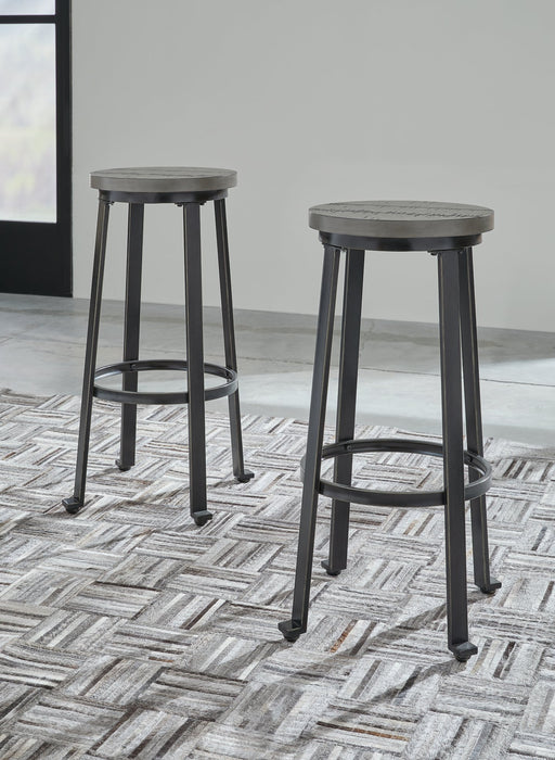 Challiman Bar Height Stool - Yulissa Home Furnishings (NJ)