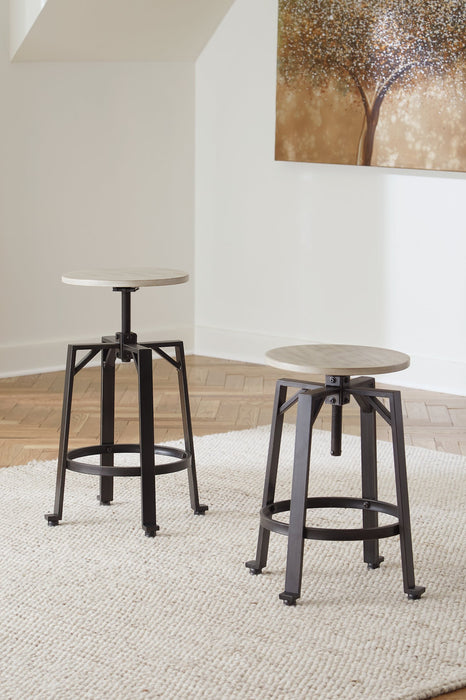 Karisslyn Counter Height Stool - Yulissa Home Furnishings (NJ)