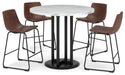 Centiar Counter Height Dining Set - Yulissa Home Furnishings (NJ)